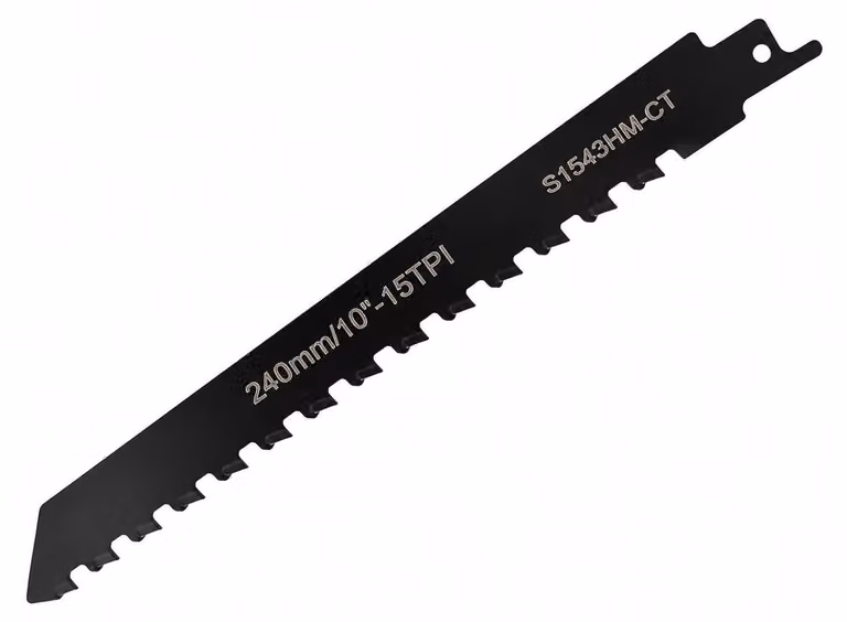 Lama ricambiabile, con inserti in metallo duro, da 240 mm, per lavori di ristrutturazione