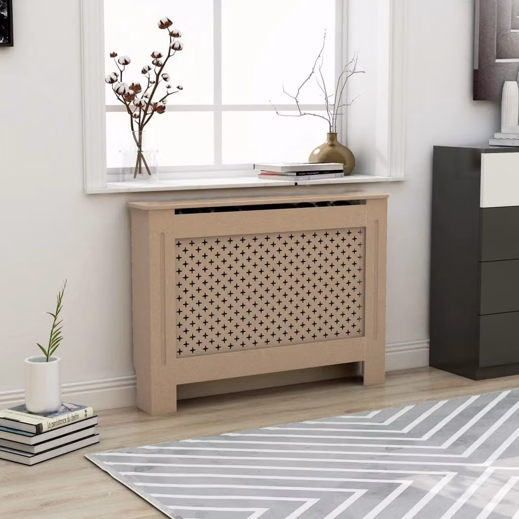 The Living Store Rivestimento per radiatori 112x19x81,5 cm MDF