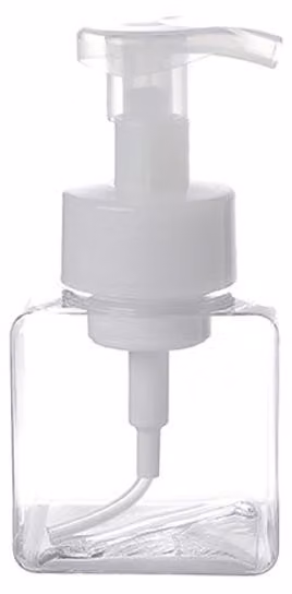 250 ml bottiglia per dispenser di sapone schiuma sapone mousse bottiglia accessori per la pulizia