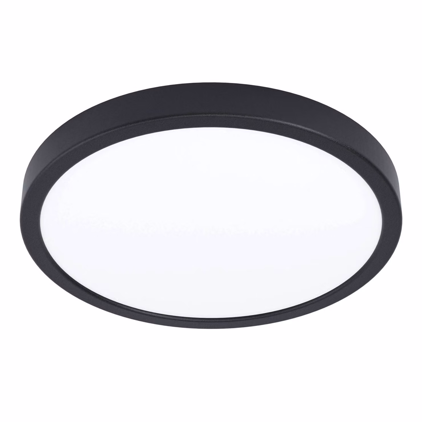 Eglo LED plafoniera a pannello Fueva 5 Black Ø29cm 20,5W 2400lm Bianco caldo 3000K