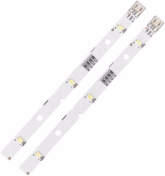 Strisce LED per frigoriferi - Illuminazione di ricambio - 2 W, 12 V CC - Confezione da 2