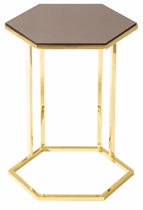 Tavolino moderno Nuovo Soggiorno Oro Elegante Lussuoso Di classe Confortevole
