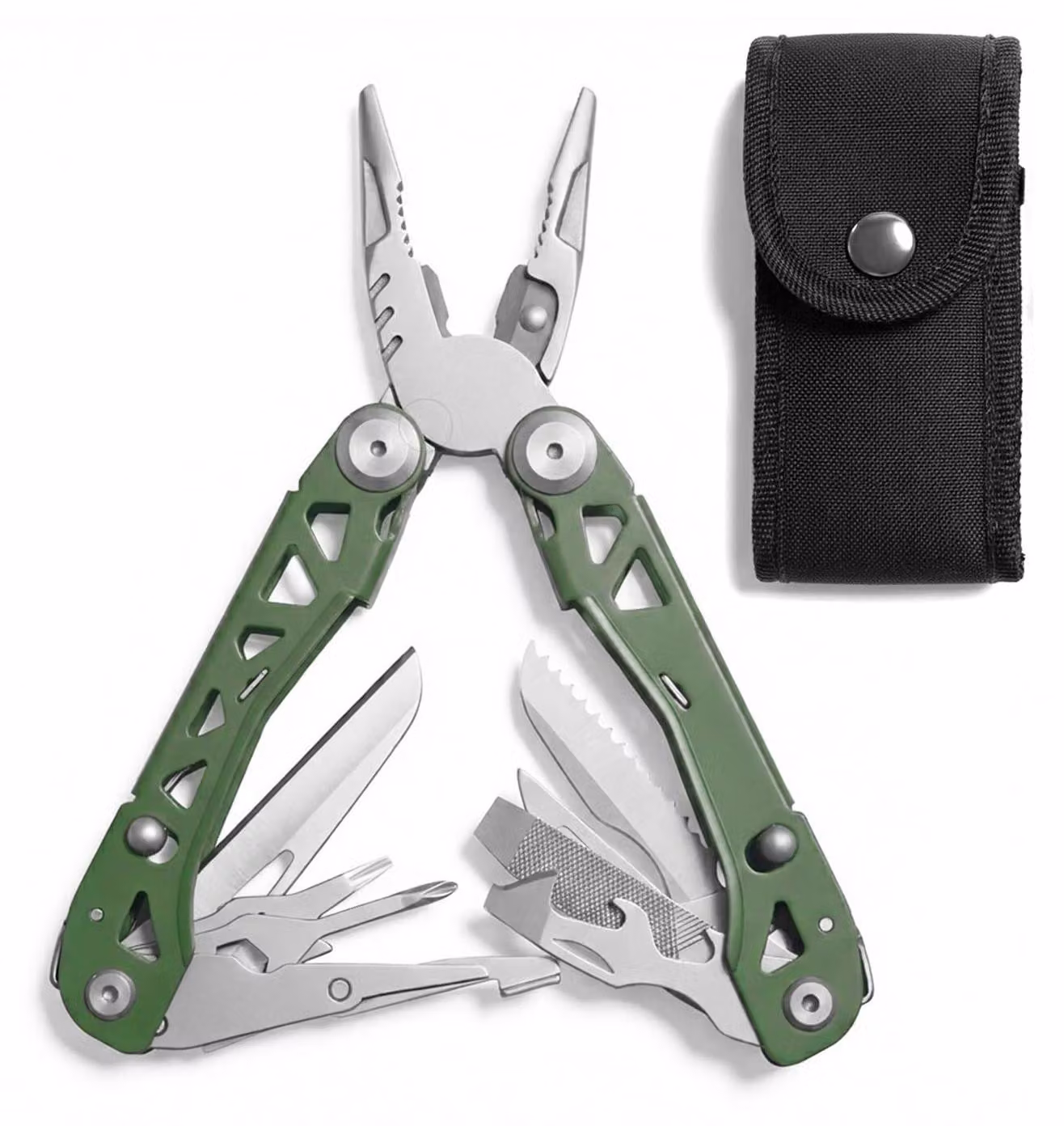 Pinza multifunzione 19-in-1, leggera, strumento EDC (Everyday Carry)