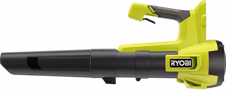 Ryobi RY18BLB-0 soffiatore a turbina a getto, solo alloggiamento batteria 18 V