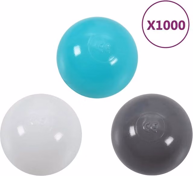 Set di 1000 palline da gioco multicolore in plastica DESIGN IN CFW7597517