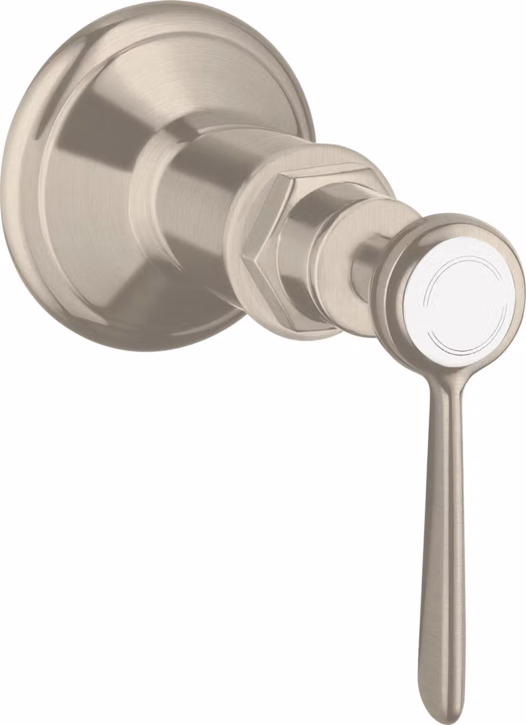 hansgrohe AXOR Montreux robinet d'arrêt encastré Montreux, poignée à levier, 16872820, 16872820