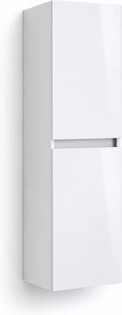 Colonna bagno sospesa Dearum Bianco Lucido H 140 x L 35 x P 32 cm