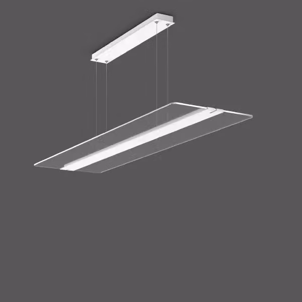 RZB Twindot S, LED, 4000 K, 6500 lm, IP20, bianco