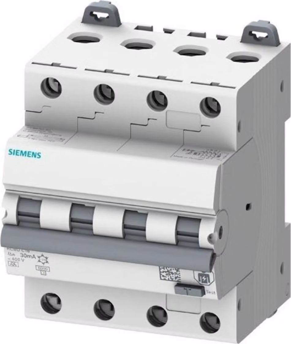 Siemens FI/LS 4P B16 6KA 5SU1346-6FP16 tipo A 30mA 4TE (5SU13466FP16)