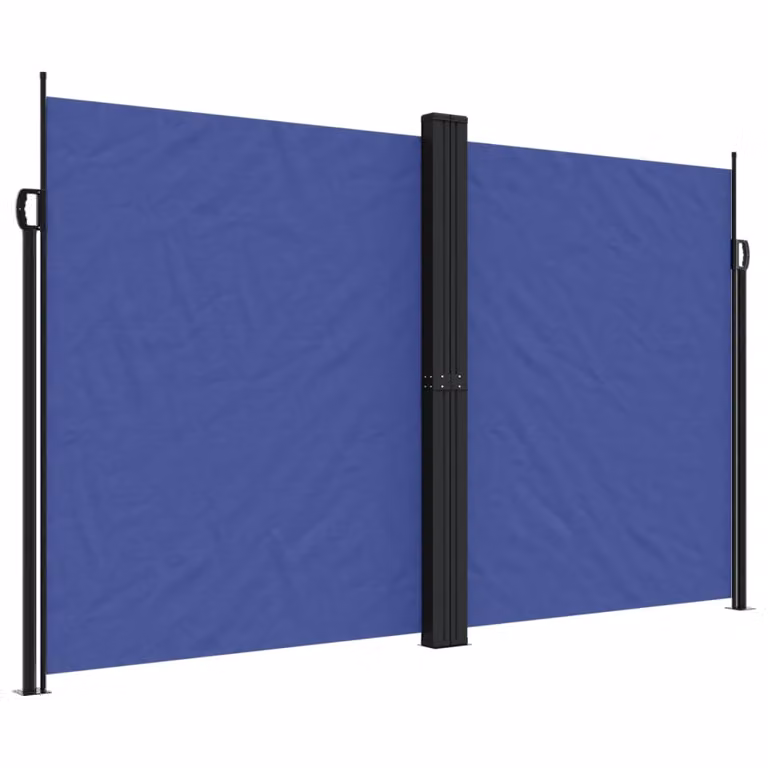 Tenda da Sole Laterale Retrattile Blu 200x1200 cm
