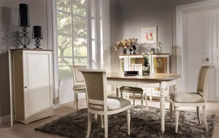 Klassische Stühle Stuhl Esszimmerstuhl Essgruppe Küchenstuhl Royal Design FL-14
