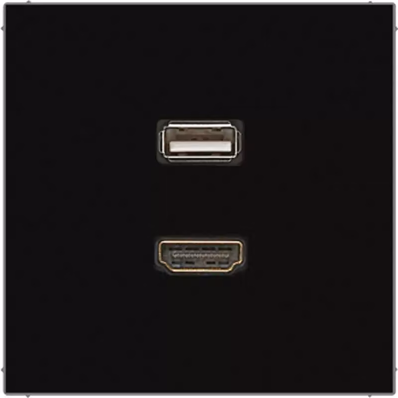 Jung MALS1163SW HDMI / USB nero
