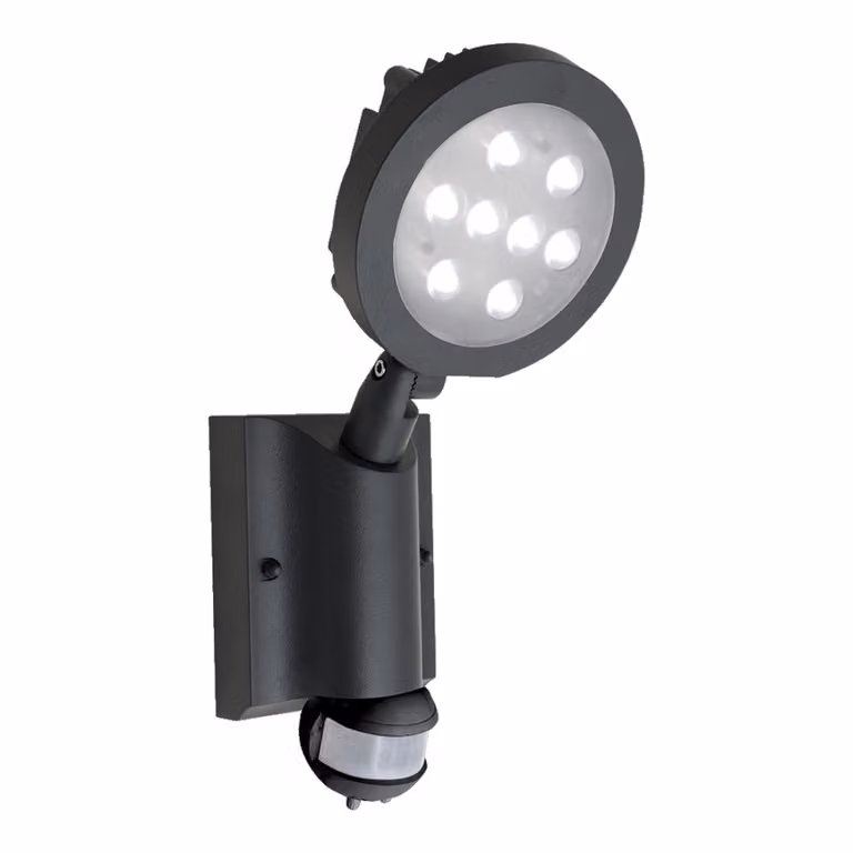 Applique LED NEVADA LED/8W, IP54, grigio/chiaro L: 200, H: 247