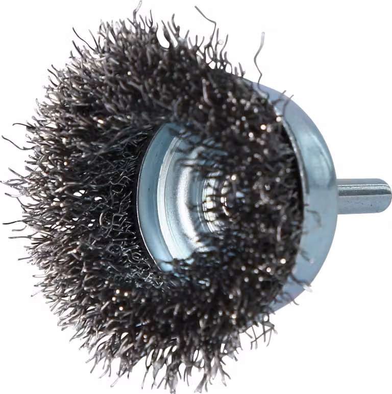 BRILLIANT TOOLS Spazzola a tazza Ø 50 mm con supporto da 6 mm - BT103105