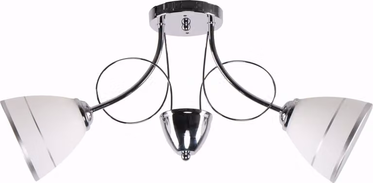 Lampada da soffitto ELOTTE 2X40W E27 WHITE 32-78667 Candellux