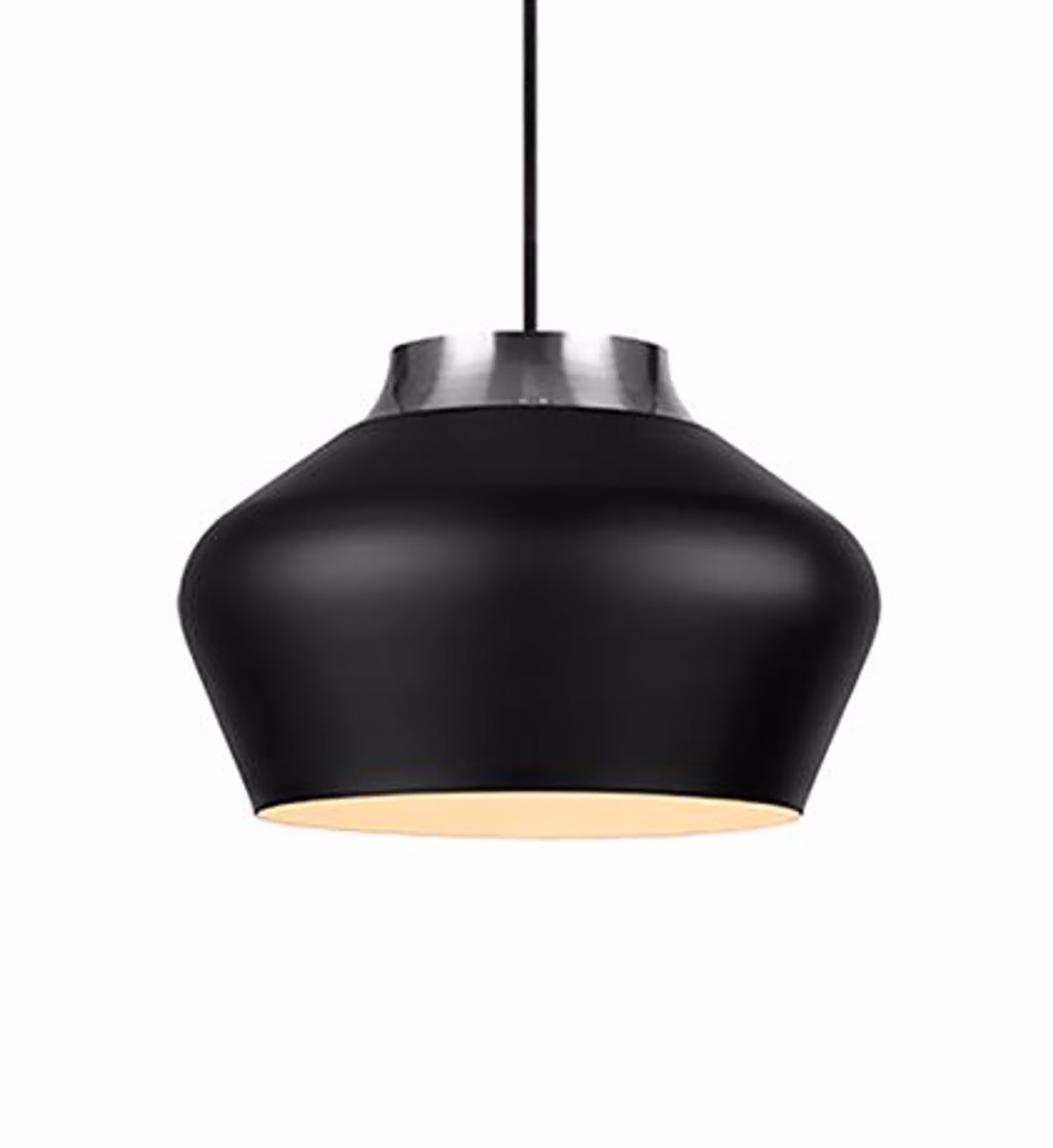 KOM lampada a sospensione in acciaio 1 lampadina