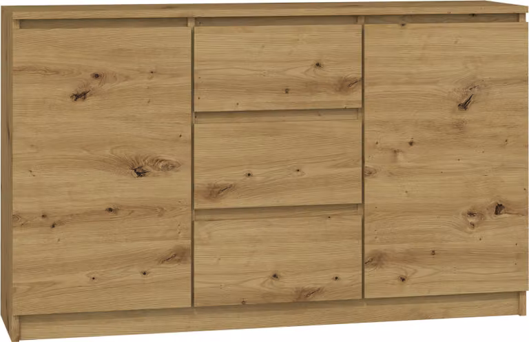 Cassettiera combinata ELBE - rovere artisan