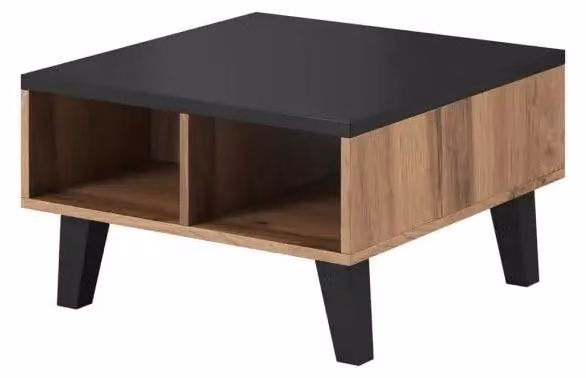 Tavolino da salotto Cama LOTTA 60 quercia votan/nero opaco