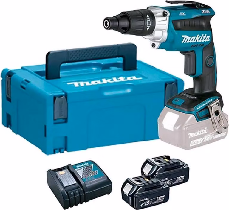 MAKITA 18 V Li-Ion 5 Ah Cacciavite da rivestimento DFS251RTJ
