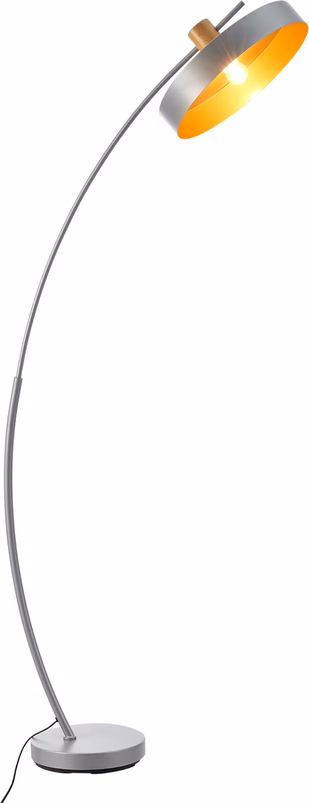 Lampada da terra 'Stafford' Lampada ad arco 159cm Grigio