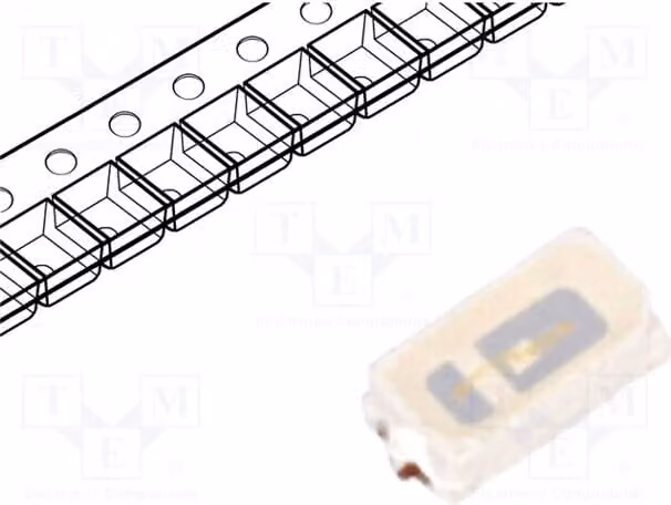 10 LED SMD 3014, PLCC2, bianco neutro, 9÷13,5 lm, 2800÷4500 mcd, 75. Codice prodotto: LL-R3014W-W5M-Q10