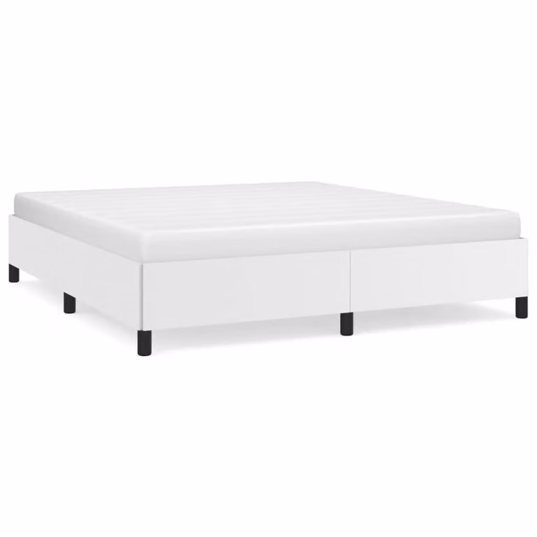 Giroletto Bianco 180x200 cm in Pelle finta