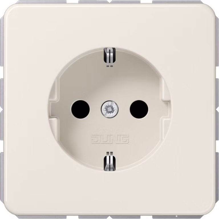 Jung SCHUKO presa di corrente bianca CD 1520