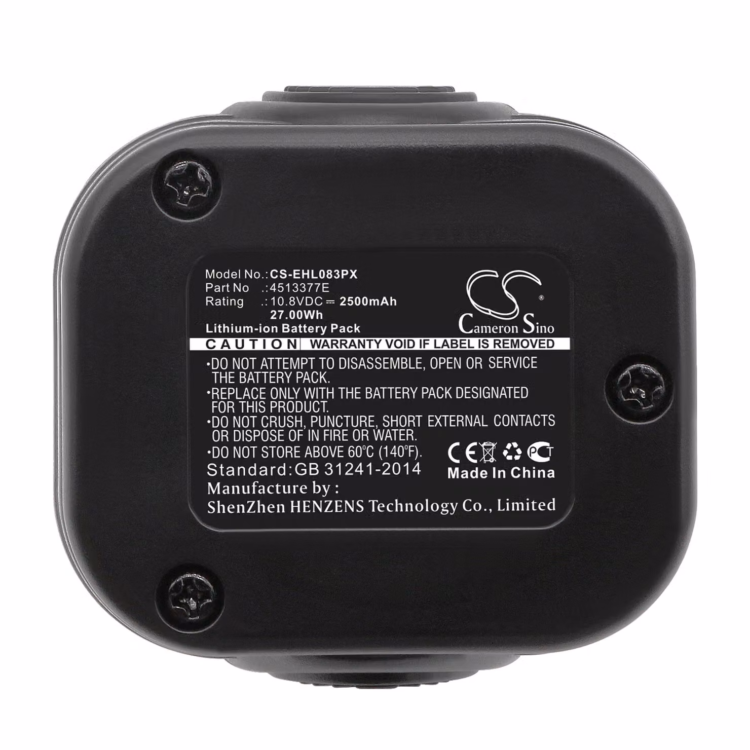 TECHTEK Batteria compatibile con [Einhell] BT-CD 10.8/3 LI sostituisce 4513377E