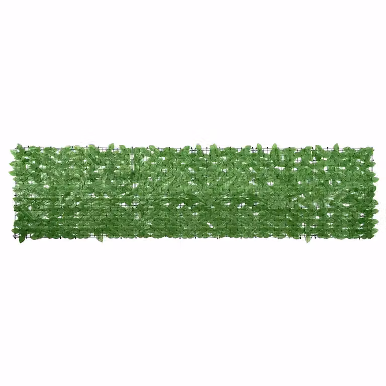 vidaXL Paravento da Balcone con Siepe Artificiale Verde L: 300 cm, H: 75 cm