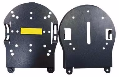 PTZOptics PT-CM-3-BK, Base per montaggio a soffitto, universale, nera, Move 4K 30X e Link 4K 30X HuddleCamHD, acciaio, 168,7 mm