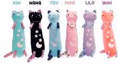 Peluche Kurai MOMOMI Assortito Multicolore Altezza: 80 cm