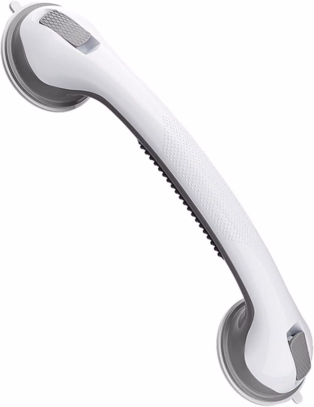 Maniglia per vasca da bagno senza foratura, 43 cm, rimovibile, con ventosa, per l'uso in bagno