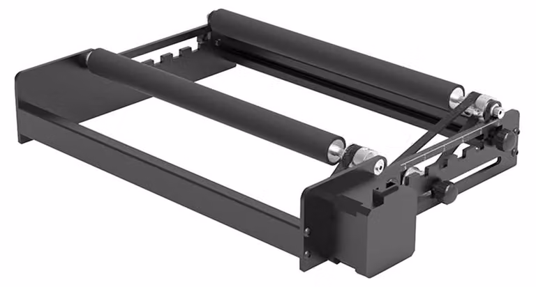 Rullo rotante laser, rotazione a 360 gradi, diametro di incisione di 200 mm, rullo rotante laser di maggiore durata