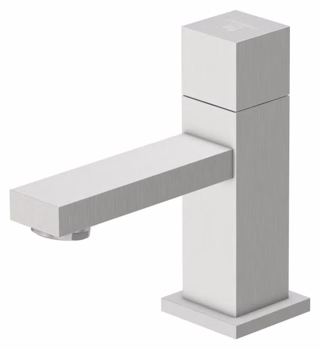 Steinberg Série 160, robinetterie de lavabo, eau froide, sans garniture découlement, saillie 100 mm, 1602500BN, 1602500BN