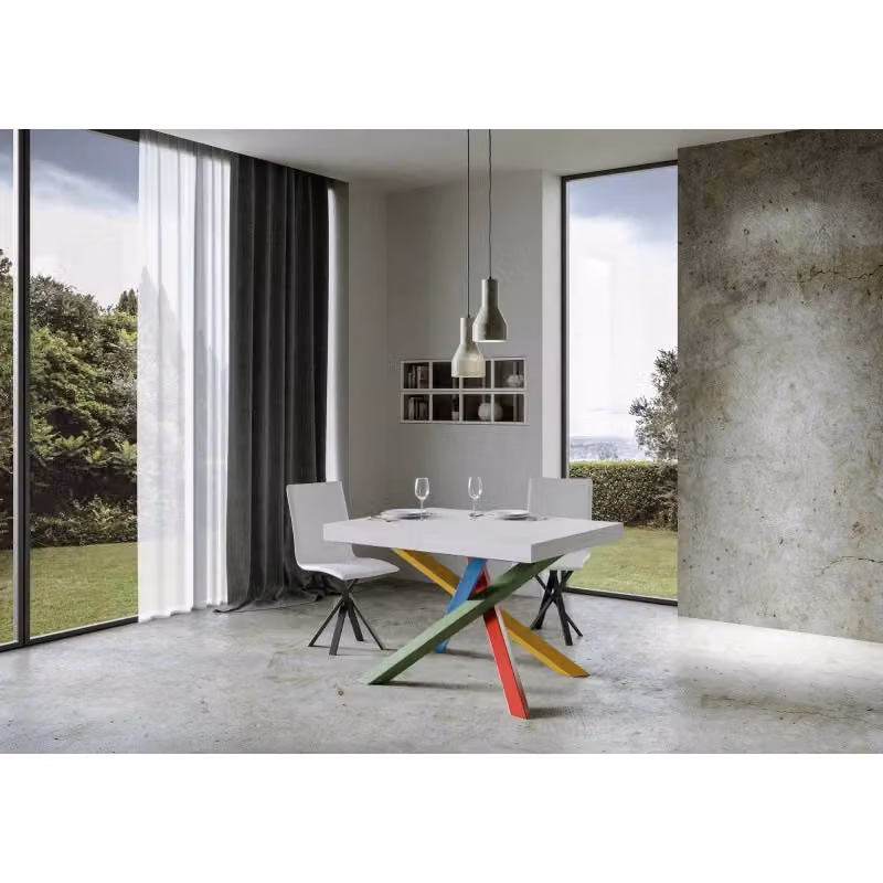 Tavolo allungabile Volantis Premium Itamoby Bianco Frassino L: 90 cm, P: 130/234 cm – 2