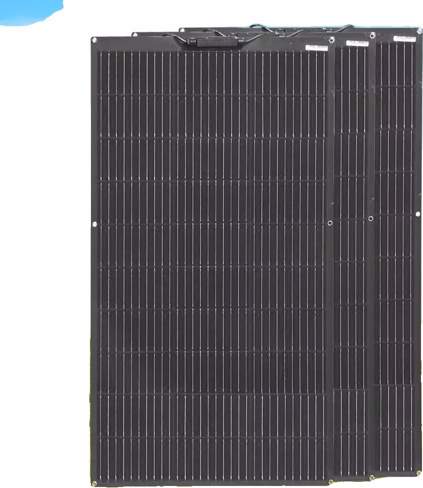 Kit di pannelli solari flessibili, 100W/200W/300W/400W/500W/1000W, leggeri e resistenti, 3 pezzi 100 W