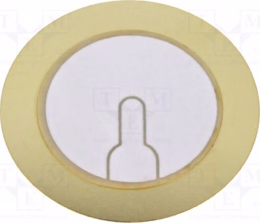 1 x Trasduttore acustico: piezoelettrico, diametro 35 mm. Segnalatore elettromagnetico senza generatore.