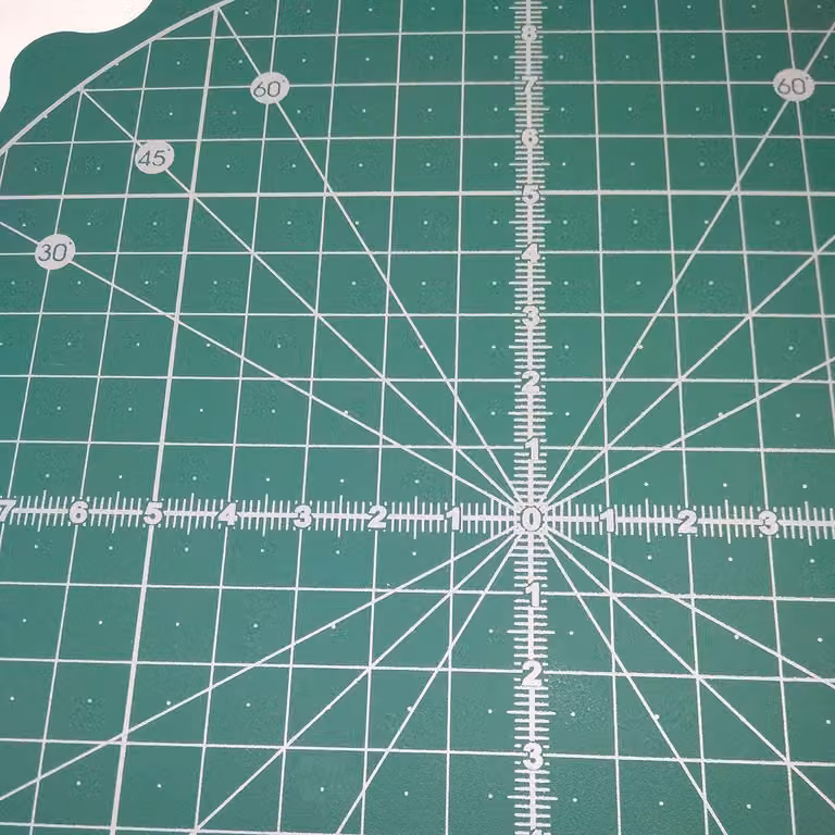 Tappetino da taglio rotondo, autorigenerante, diametro 22,9 cm, per proteggere il tavolo
