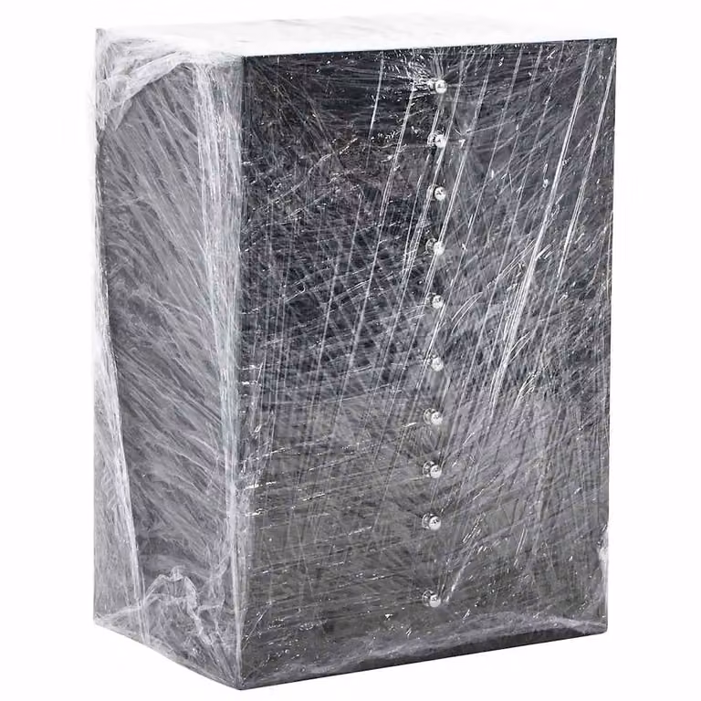 Set di 2 rotoli di film estensibile trasparente vidaXL in plastica, spessore 20 μm, L: 50 cm x Lunghezza: 300 m
