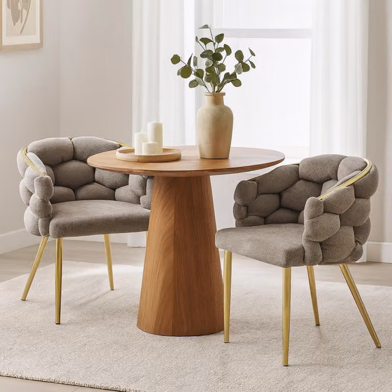 Sedia Alsen Oro Marrone