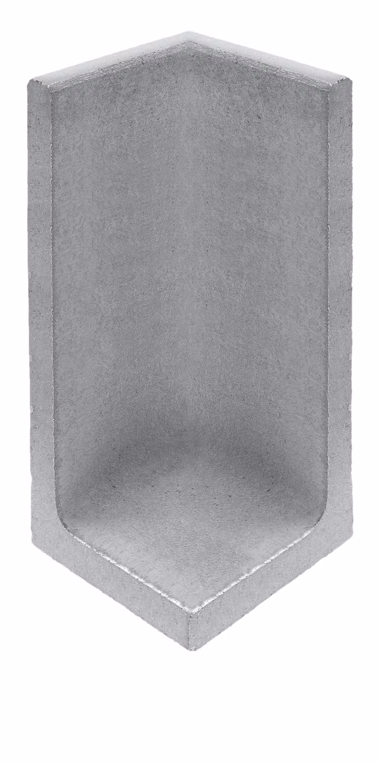 Diephaus L-Stein- ANGOLO GRIGIO 100/50/50/7 CM