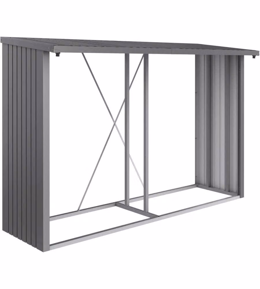 Biohort Legnaia Woodstock 300 Grigio Quarzo Metallizzato Esterno