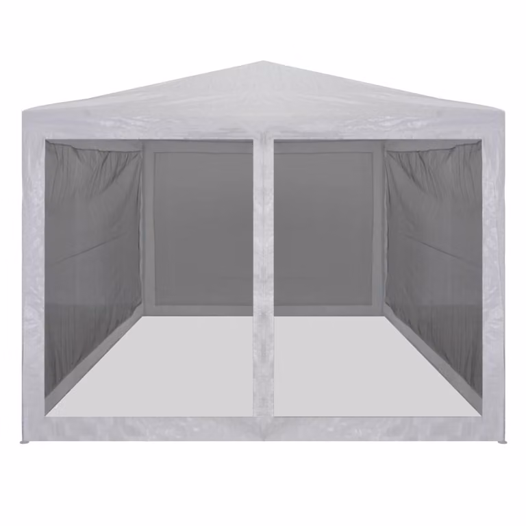 Tenda per Feste con 4 Pareti in Rete 4x3 m