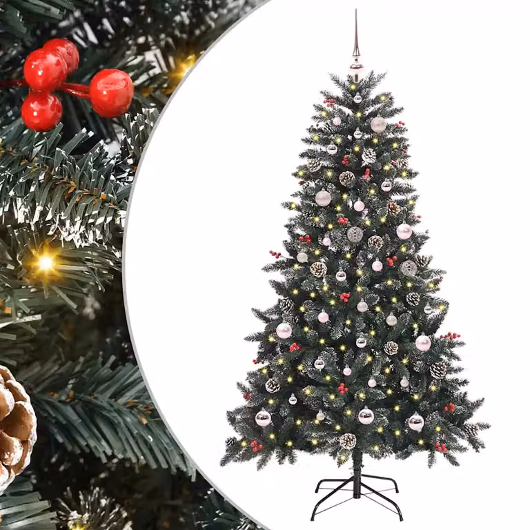 vidaXL Albero di Natale artificiale Verde 150 cm