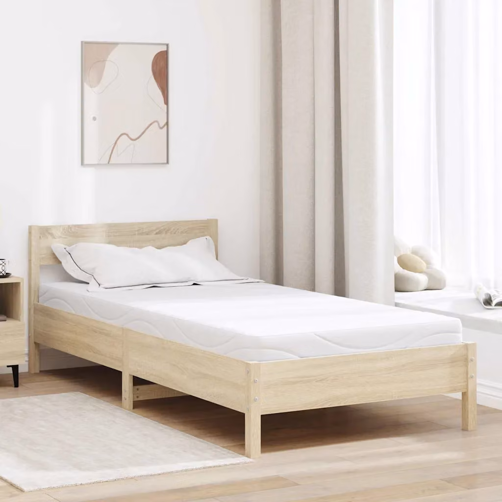 Materasso con gel vidaXL Bianco L: 100 cm, P: 200 cm