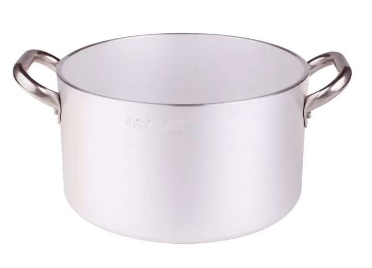 Casseruola Alta Radiante in alluminio 5mm con due maniglie, diam. 20cm