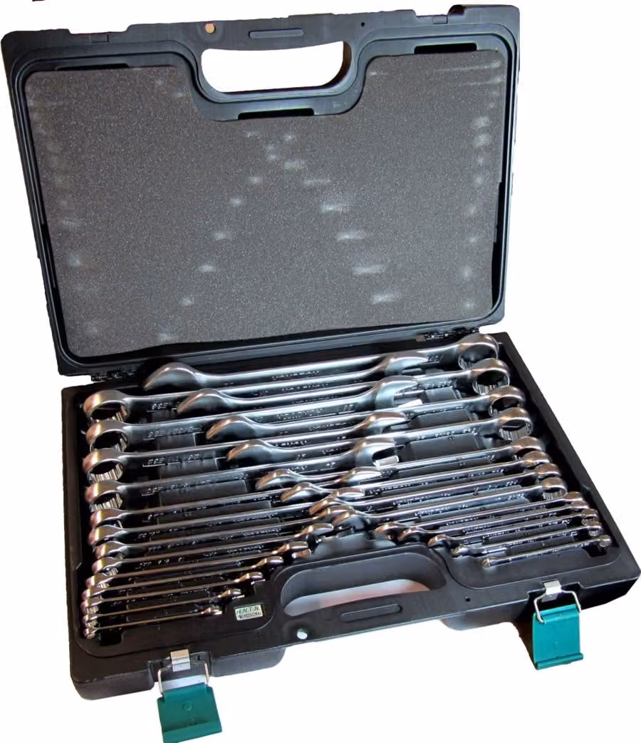 Chiavi combinate Honiton: valigetta da 26 pezzi. 6-32 mm