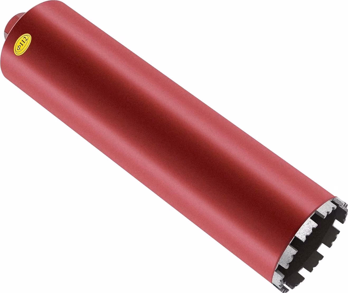 Punta per carotaggio, materiale in metallo duro, perforazione a umido, rosso