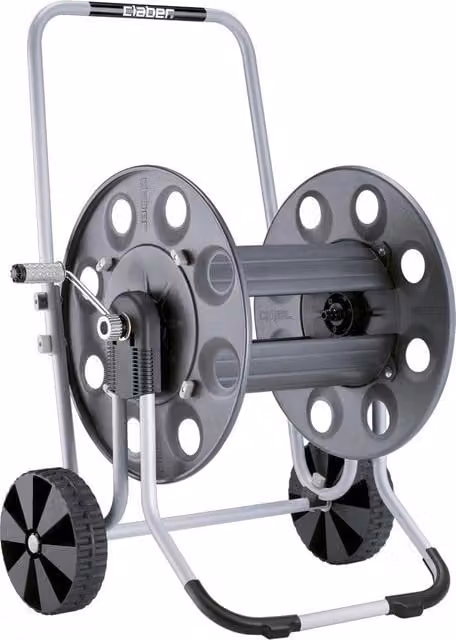 Carrello Avvolgitubo Metal Gemini Art. 8894 Claber in Metallo Nero 1/2"
