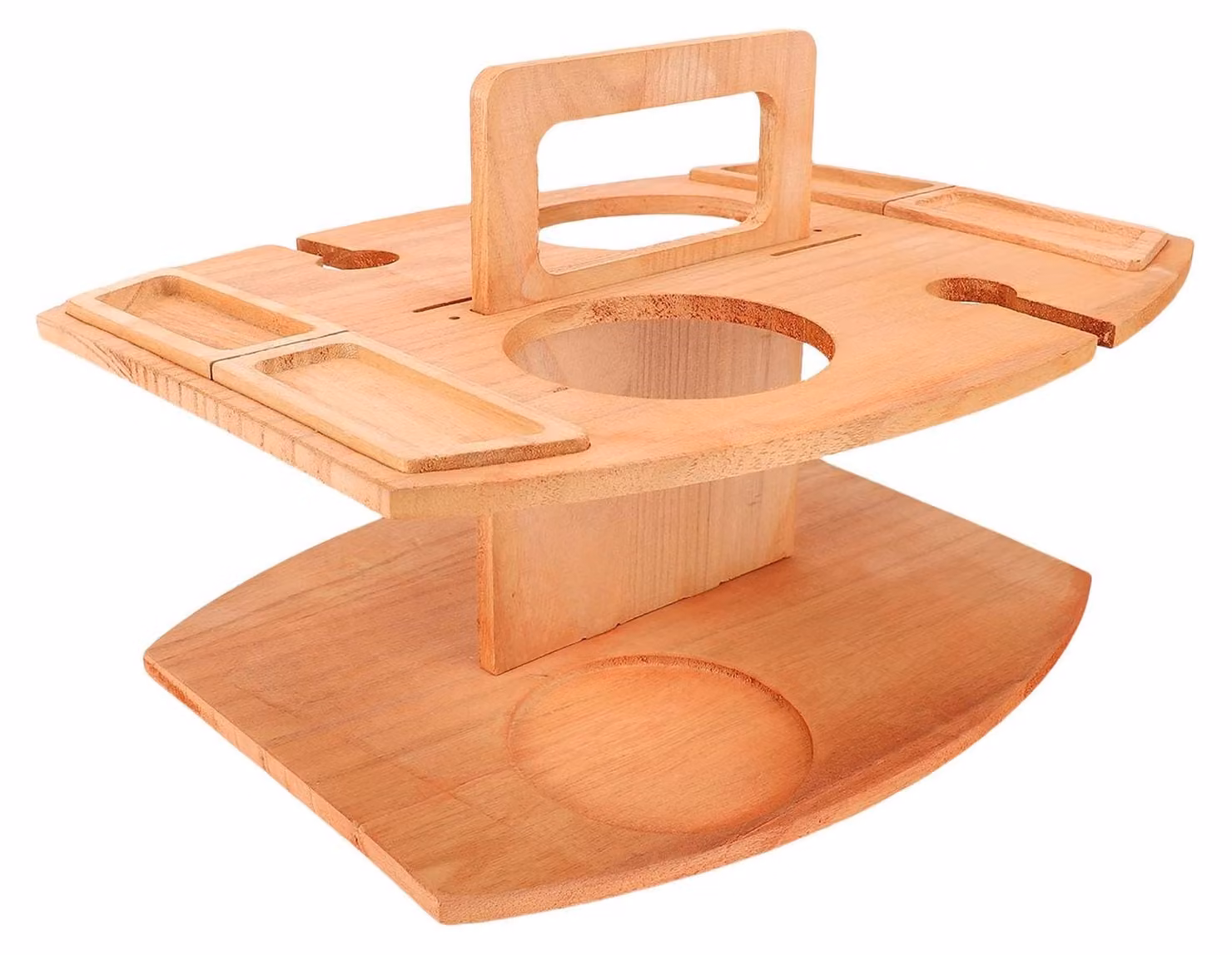 Tavolo pieghevole da picnic – Leggero, realizzato in legno di Paulownia – Multifunzionale – Tavolo portatile – Include viti – Adatto per l'uso all'aperto – Tavolo da giardino